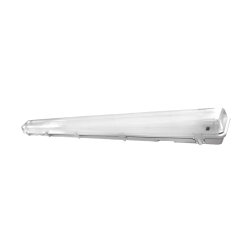 LUMINARIA PARA TUBO T5 O T8 BASE G13 PARA 2 TUBOS 2AÑOS DE GARANTIA IP65